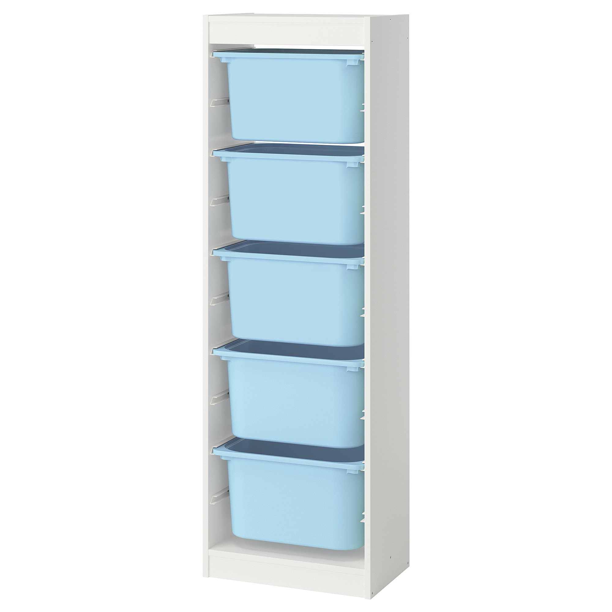 TROFAST storage combination with boxes