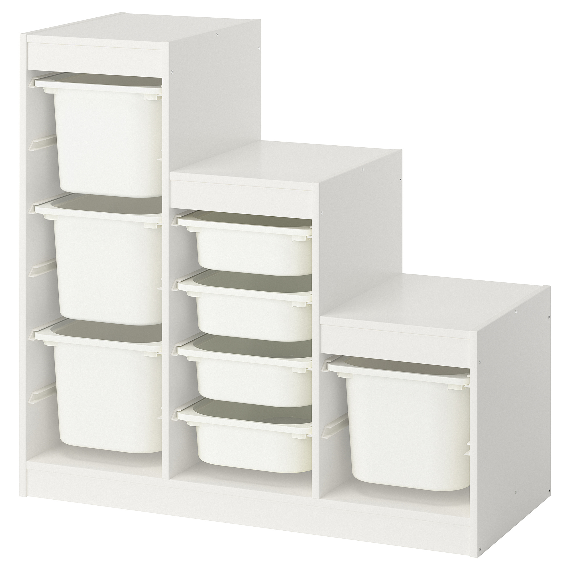 TROFAST storage combination with boxes