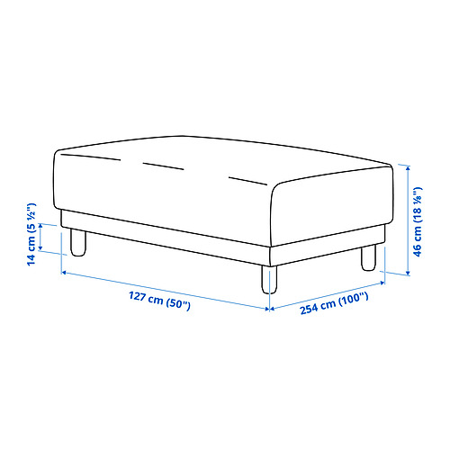 UPPÅKRA footstool