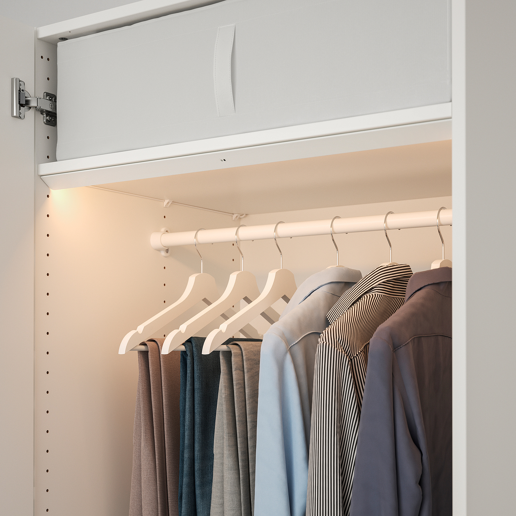 ÖVERSIDAN LED wardrobe lighting strp w sensor