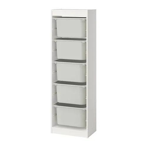 TROFAST storage combination with boxes