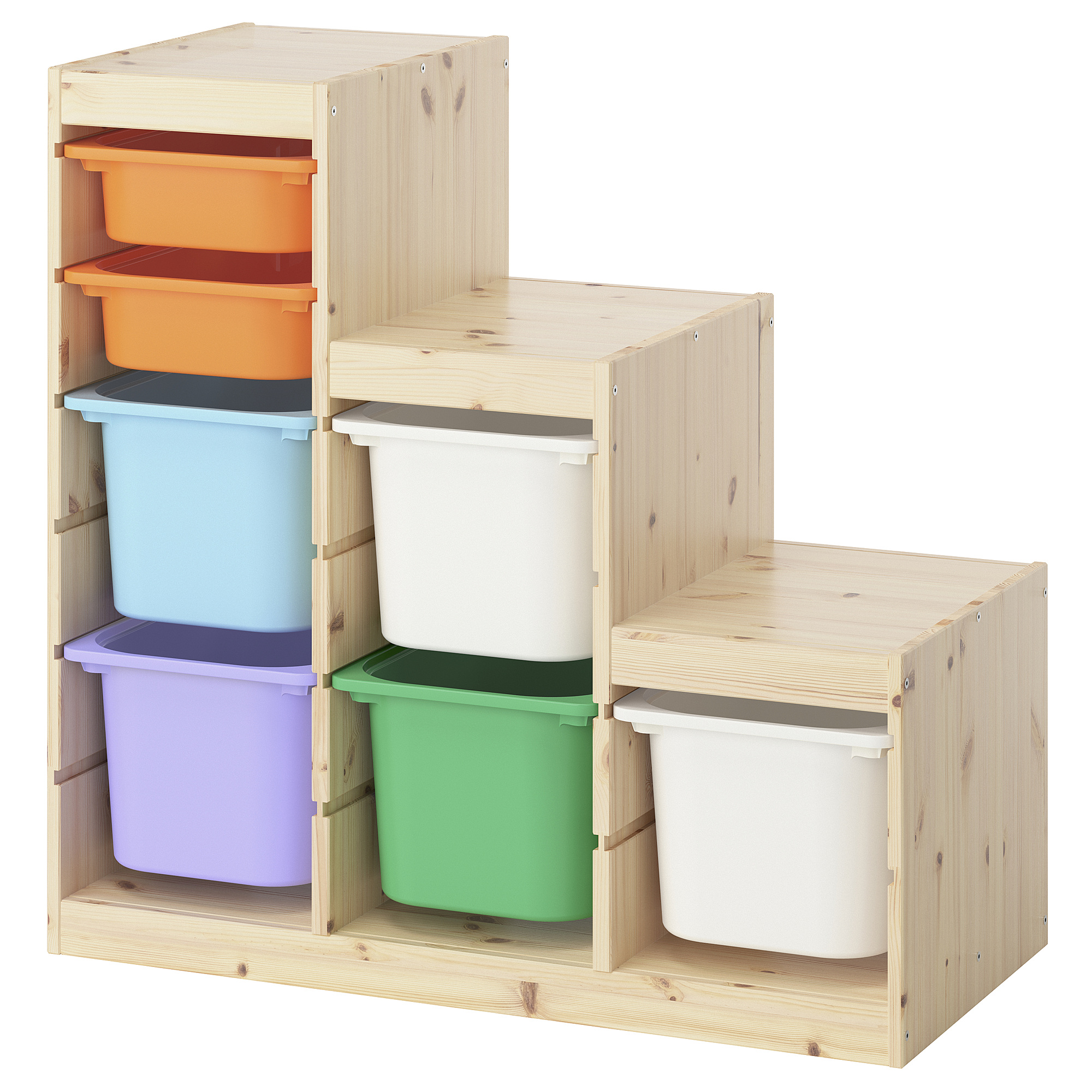 TROFAST storage combination with boxes