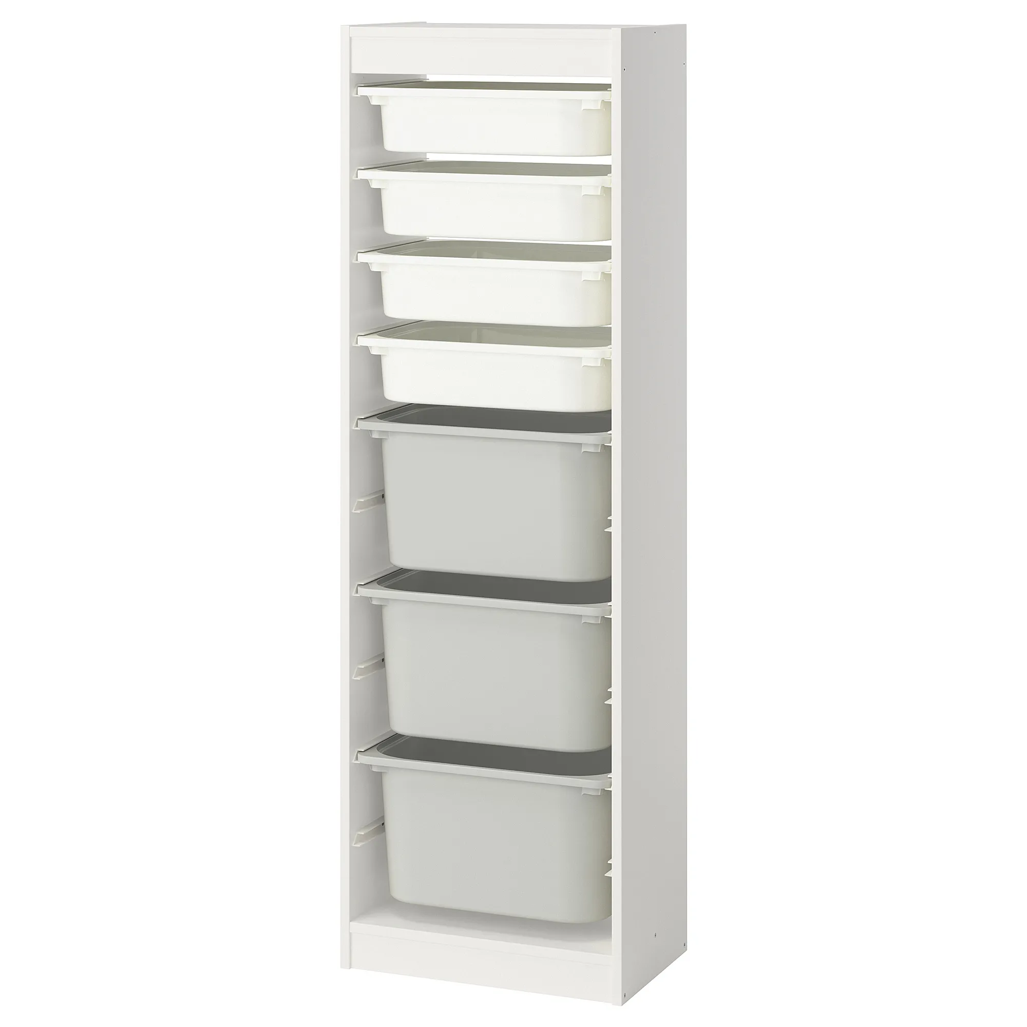 TROFAST storage combination with boxes