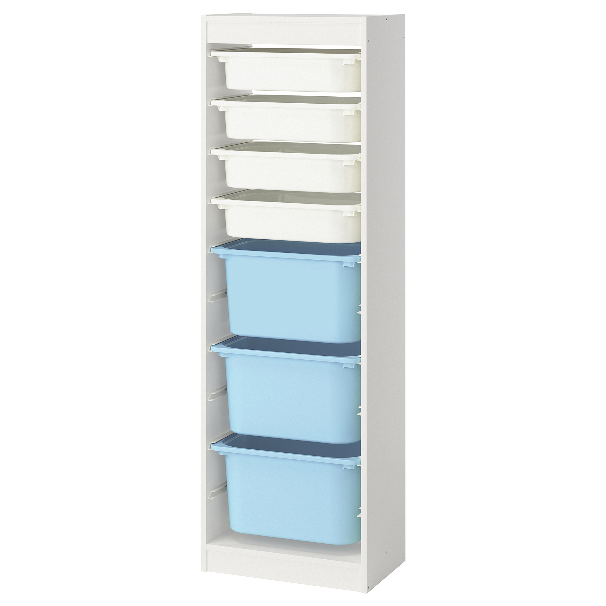 TROFAST storage combination with boxes