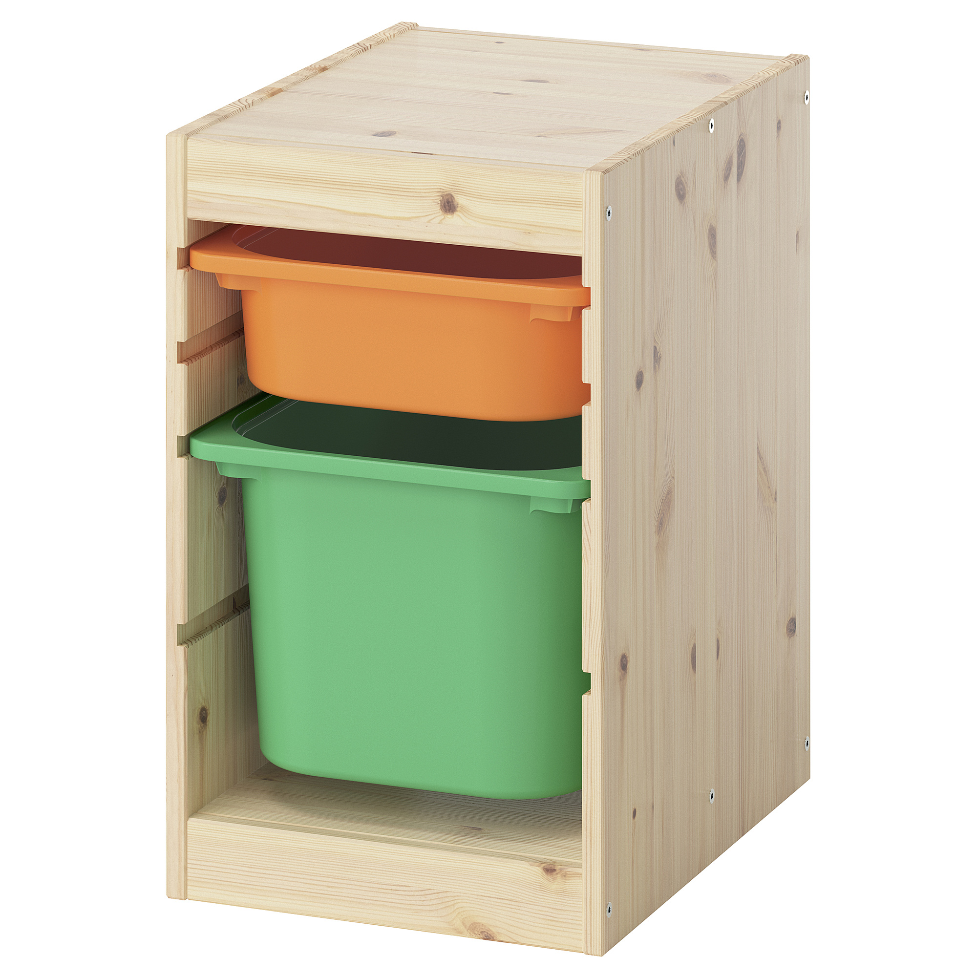 TROFAST storage combination with boxes