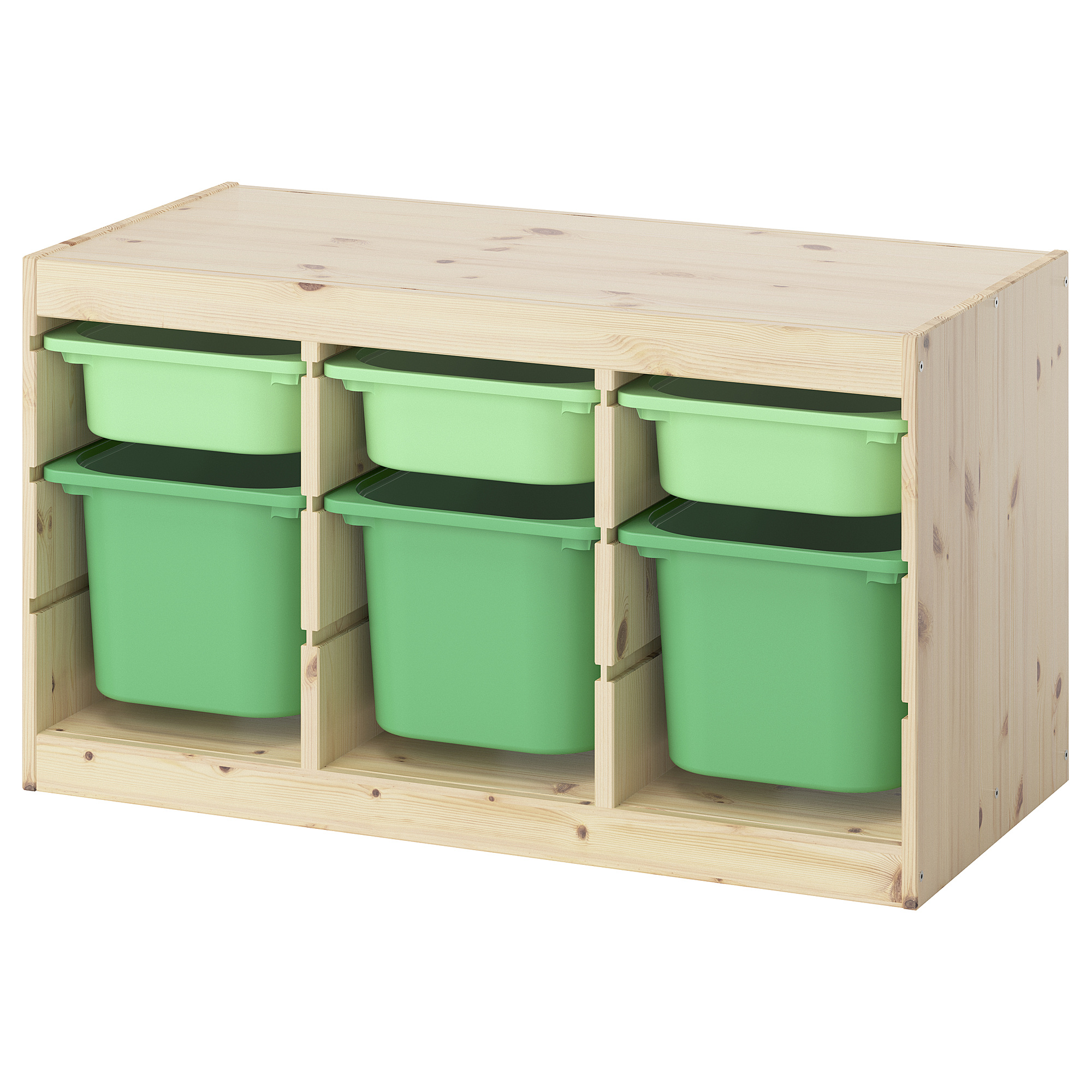 TROFAST storage combination with boxes