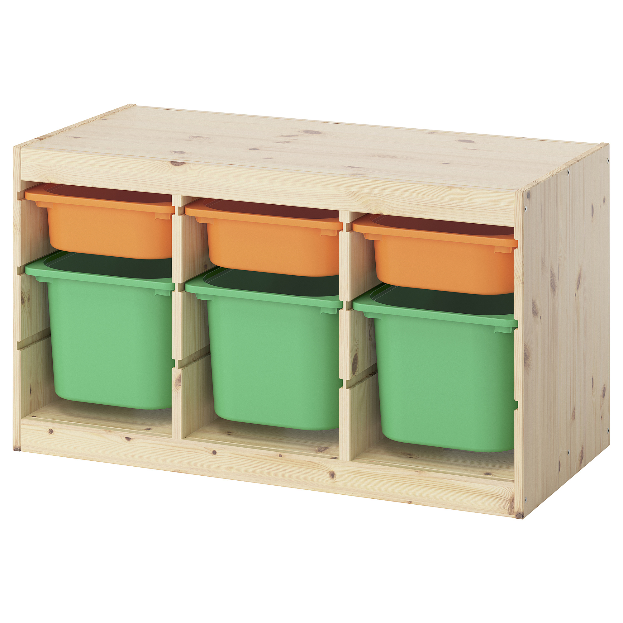 TROFAST storage combination with boxes