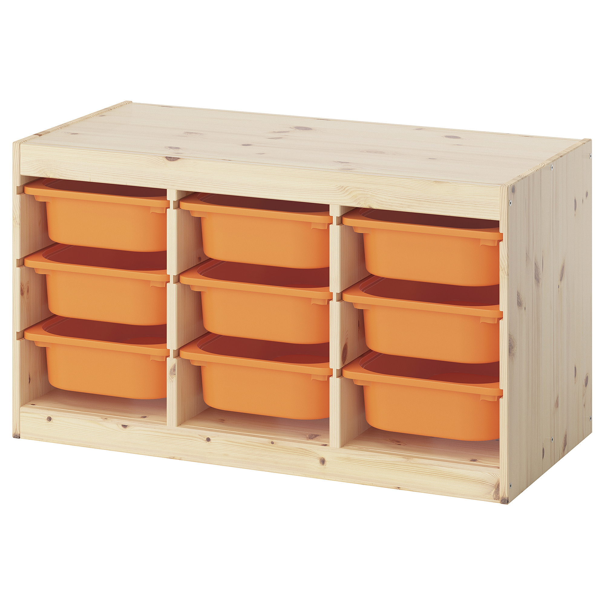 TROFAST storage combination with boxes