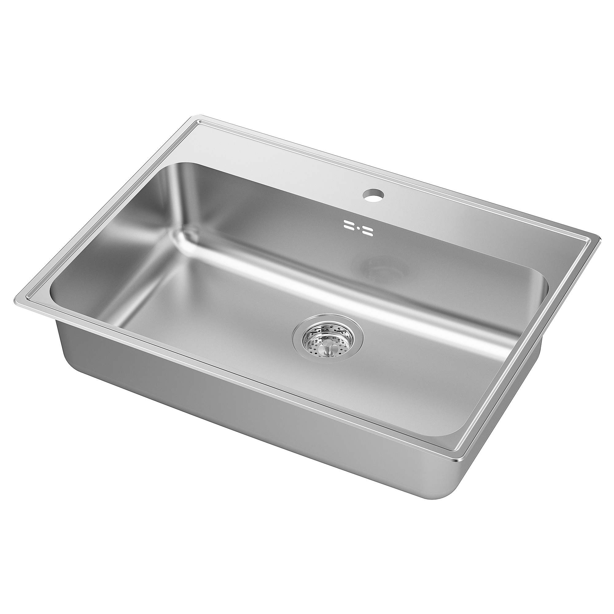 BOHOLMEN inset sink, 1 bowl