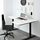 BEKANT - corner desk right sit/stand, white/black | IKEA Taiwan Online - PE564933_S1