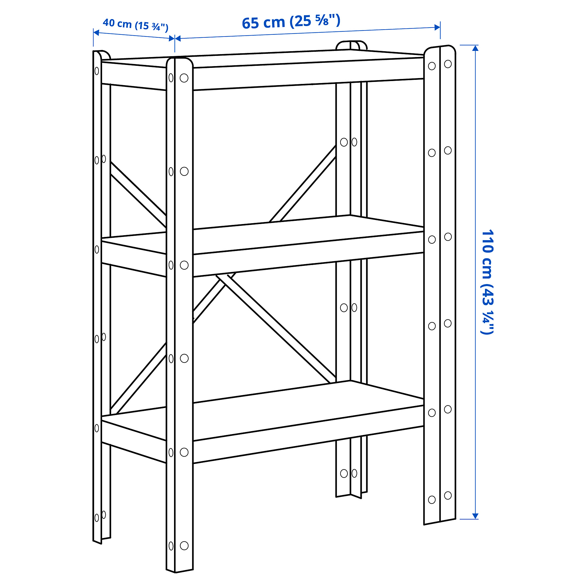 BROR 1 section/shelves