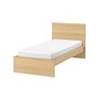 MALM - 單人床框 高床頭板, 實木貼皮, 染白橡木 | IKEA 線上購物 - PE708886_S2 