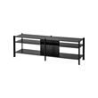 JÄTTESTA - TV bench, black, 160x40x49 cm | IKEA Taiwan Online - PE886376_S2 