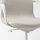 LÅNGFJÄLL - office chair with armrests, Gunnared beige/white | IKEA Taiwan Online - PE673905_S1