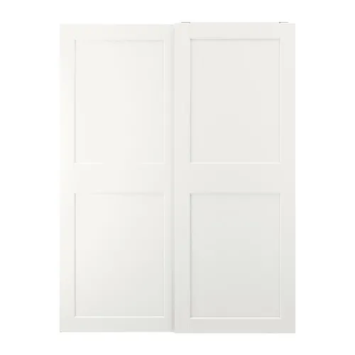 GRIMO - pair of sliding doors, white, 150x201 cm | IKEA Taiwan Online - PE803658_S4