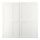 GRIMO - pair of sliding doors, white, 200x201 cm | IKEA Taiwan Online - PE803662_S1