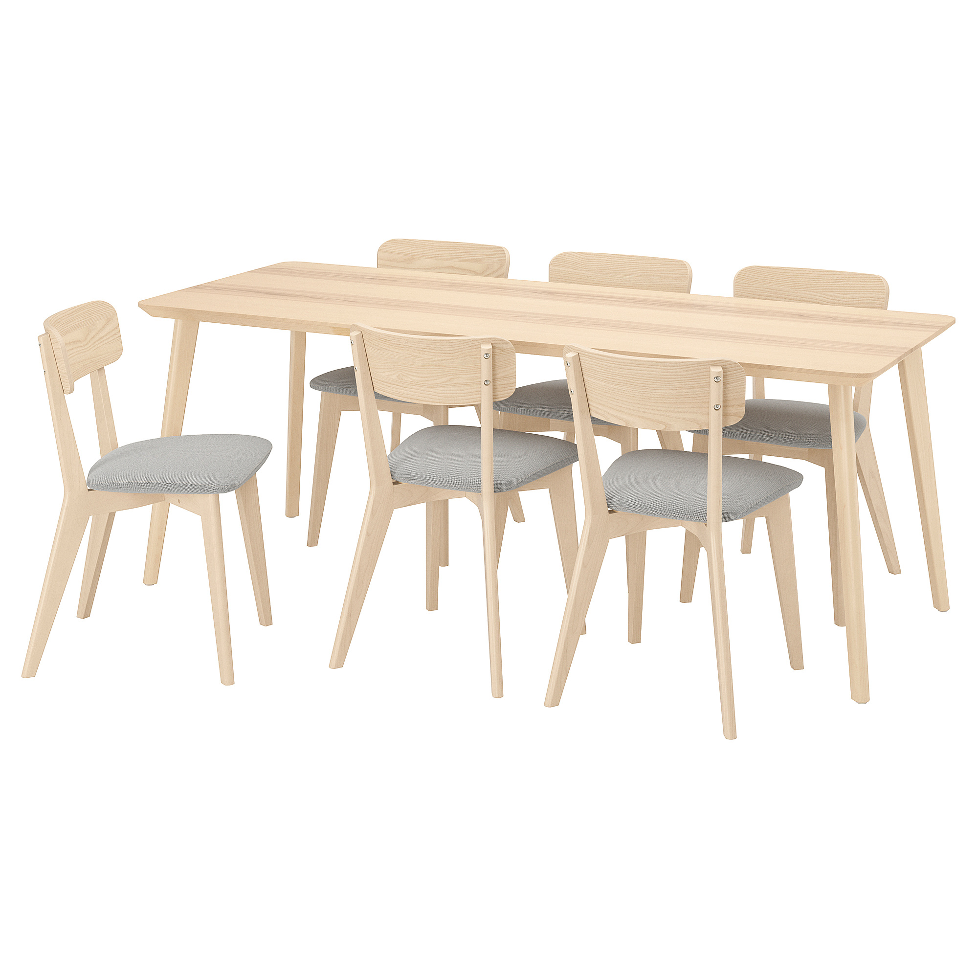 LISABO/LISABO table and 6 chairs