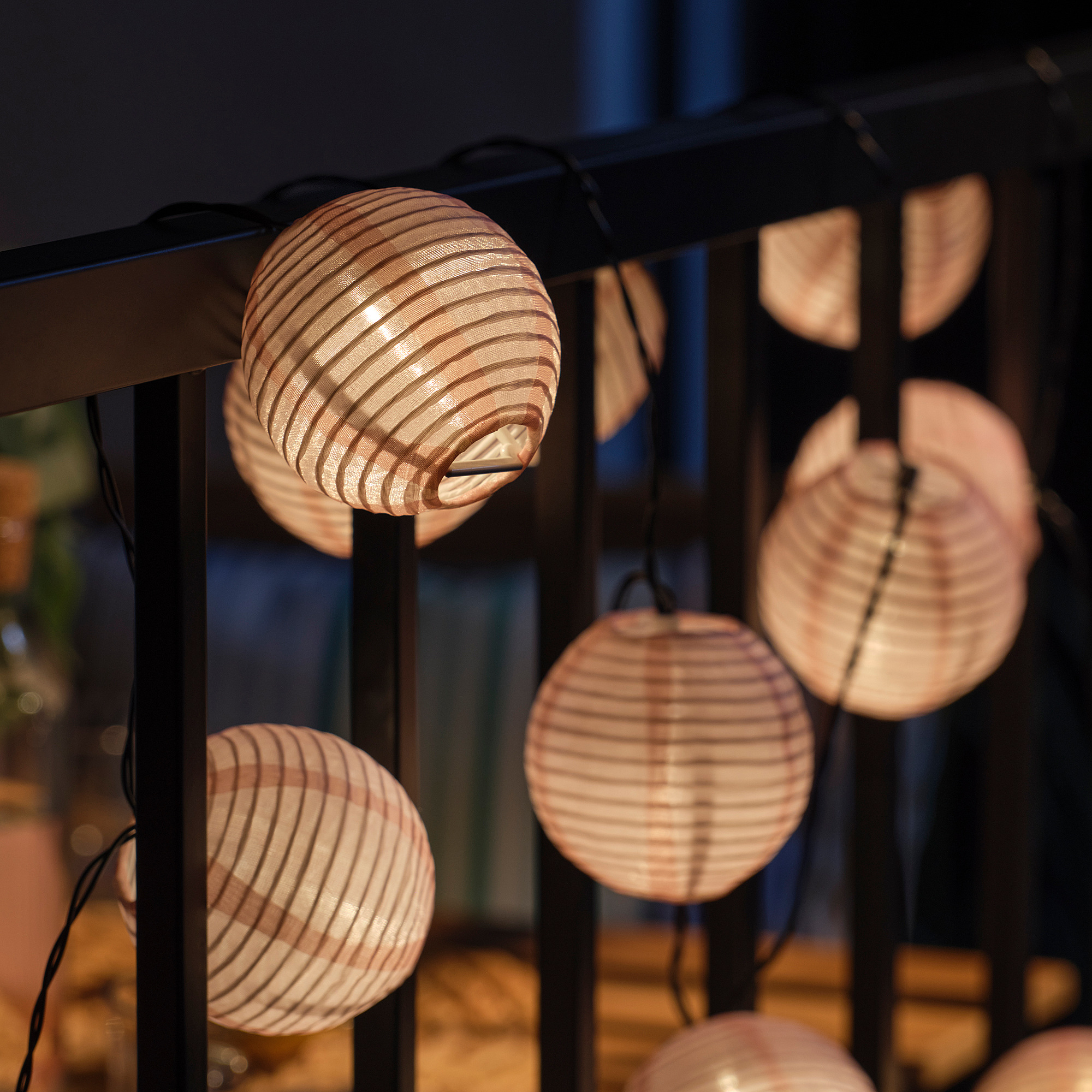 SOLVINDEN LED裝飾燈串/12個燈泡