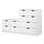 NORDLI - chest of 10 drawers, white | IKEA Taiwan Online - PE660386_S1