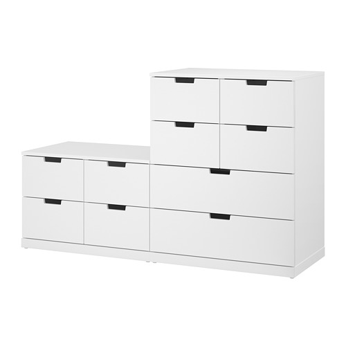 NORDLI - chest of 10 drawers, white | IKEA Taiwan Online - PE660386_S4