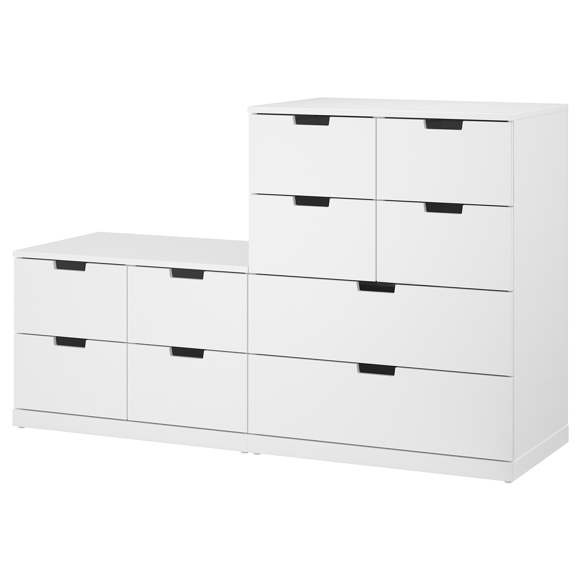 NORDLI chest of 10 drawers