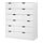 NORDLI - 抽屜櫃/12抽, 白色 | IKEA 線上購物 - PE660387_S1