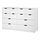 NORDLI - 抽屜櫃/12抽, 白色 | IKEA 線上購物 - PE660389_S1