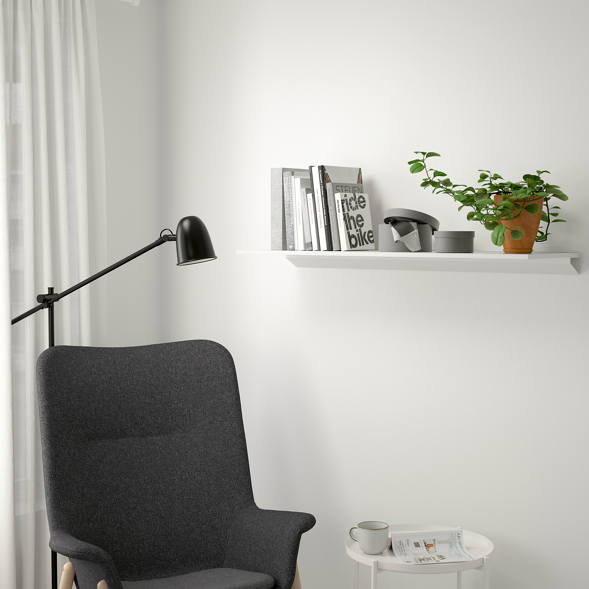 TROXHULT wall shelf