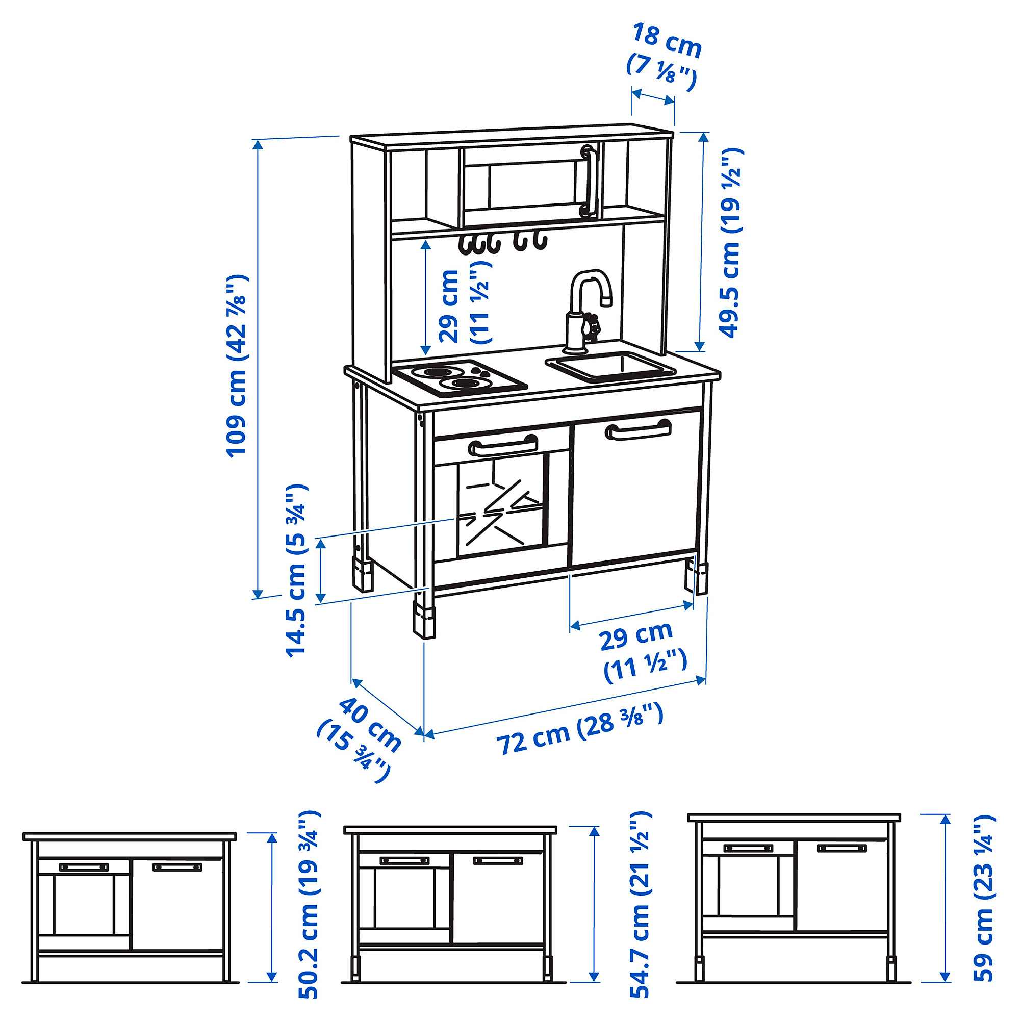 DUKTIG 玩具廚房