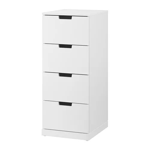 NORDLI - 抽屜櫃/4抽, 白色, 40x99 公分 | IKEA 線上購物 - PE660398_S4