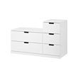 NORDLI chest of 5 drawers