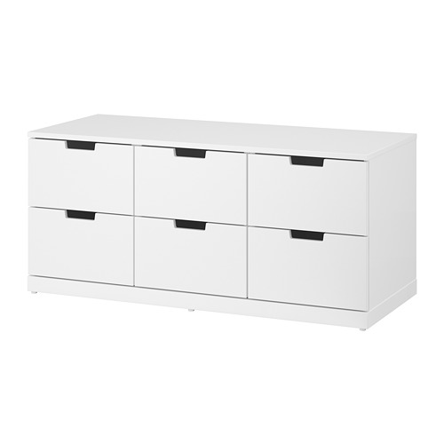 NORDLI chest of 6 drawers