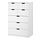 NORDLI - 抽屜櫃/7抽, 白色 | IKEA 線上購物 - PE660403_S1