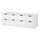 NORDLI - chest of 8 drawers, white | IKEA Taiwan Online - PE660437_S1