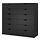 NORDLI - 抽屜櫃/12抽, 碳黑色 | IKEA 線上購物 - PE660424_S1