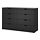 NORDLI - 抽屜櫃/8抽, 碳黑色 | IKEA 線上購物 - PE660454_S1