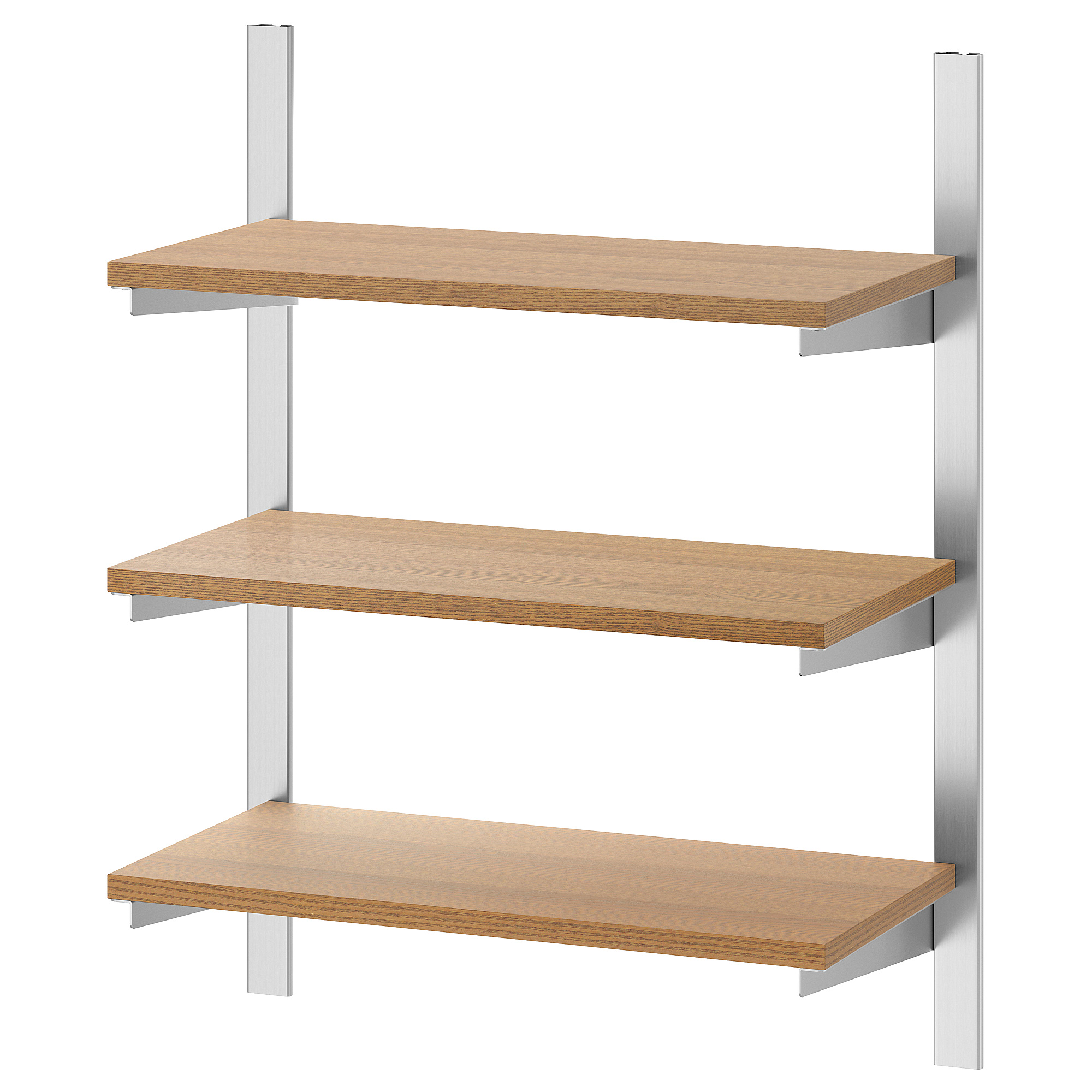 KUNGSFORS suspension rail with shelves