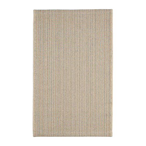 TIPHEDE - 平織地毯, 自然色/黑色, 50x80 公分 | IKEA 線上購物 - PE952992_S4