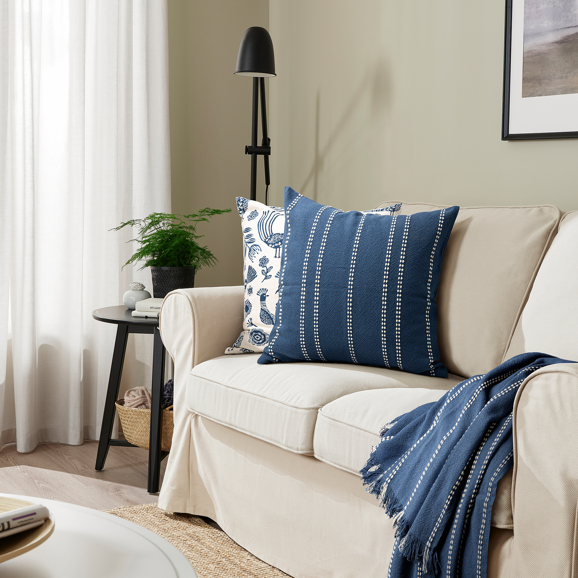 KRUTBRÄNNARE 靠枕套