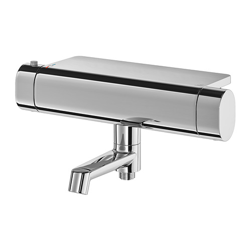 BROGRUND - 恆溫浴缸/淋浴龍頭, 鍍鉻 | IKEA 線上購物 - PE748404_S4