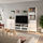BRIMNES/BURHULT - TV storage combination, white | IKEA Taiwan Online - PE803957_S1