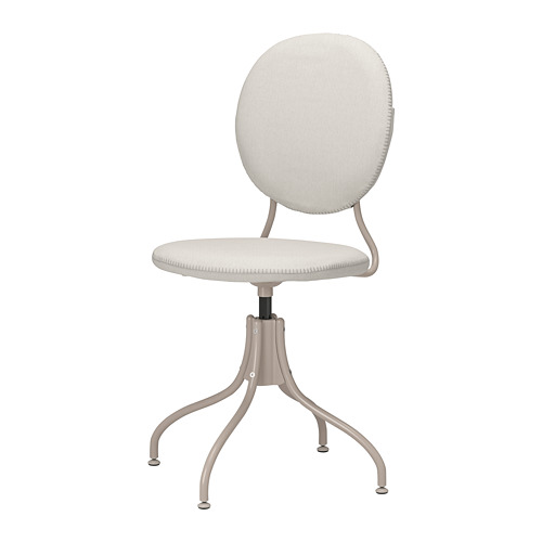 BJÖRKBERGET - 旋轉椅, Idekulla 米色 | IKEA 線上購物 - PE804114_S4