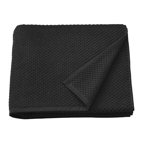 GULVIAL - bath towel, black, 70x140 cm | IKEA Taiwan Online - PE924657_S4