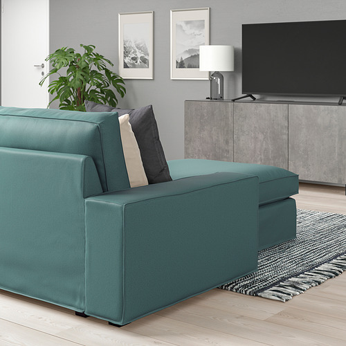 KIVIK 4-seat sofa with chaise longue