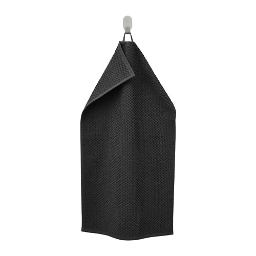 GULVIAL - hand towel, black, 40x70 cm | IKEA Taiwan Online - PE924688_S4