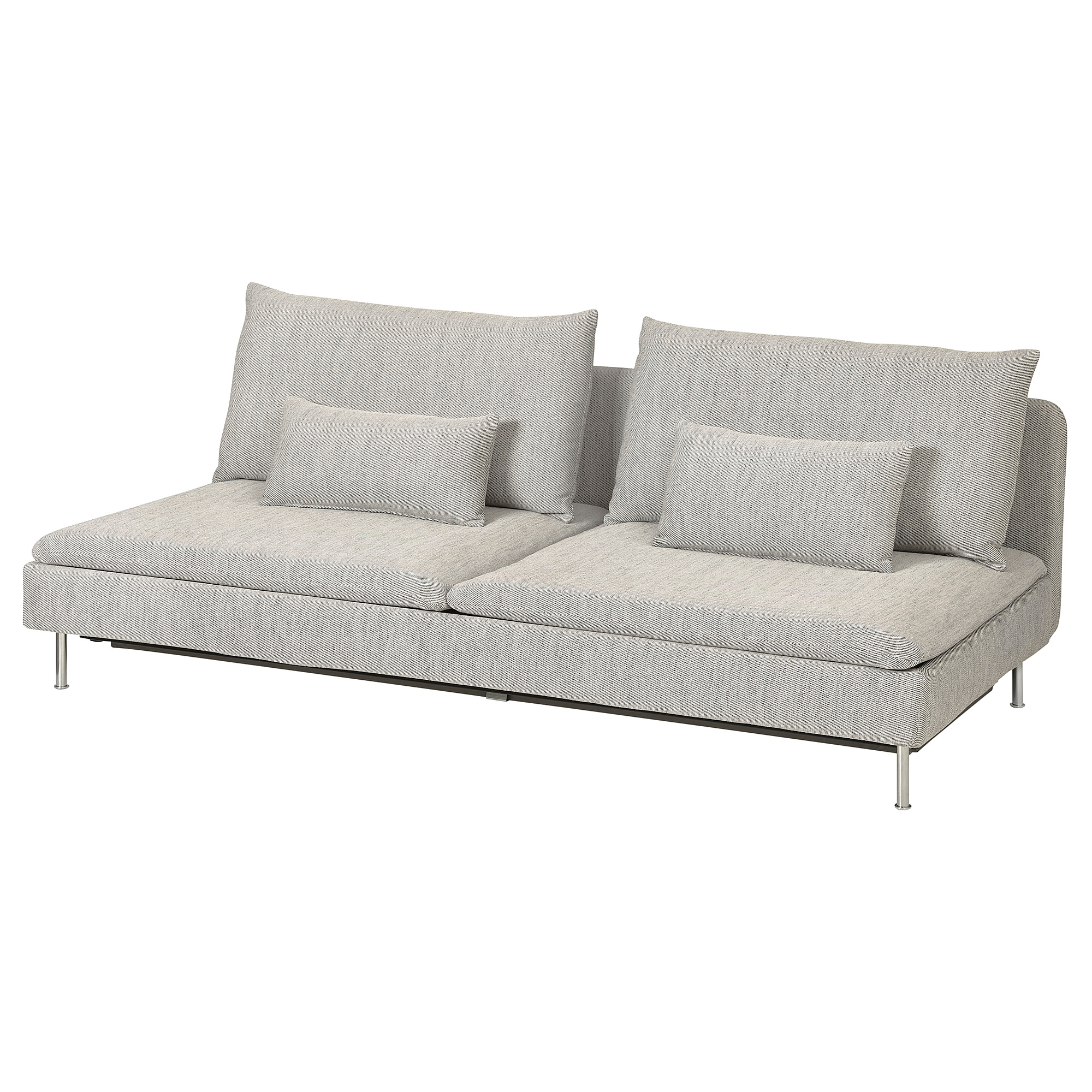 SÖDERHAMN 3-seat sofa-bed section