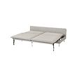 SÖDERHAMN 3-seat sofa-bed section