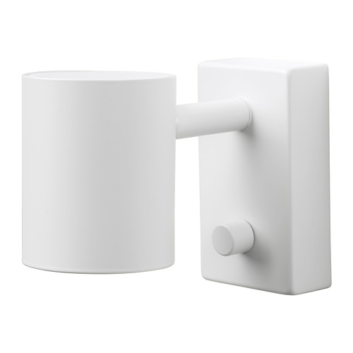 NYMÅNE - wall/reading lamp, wired-in inst, white | IKEA Taiwan Online - PE660379_S4