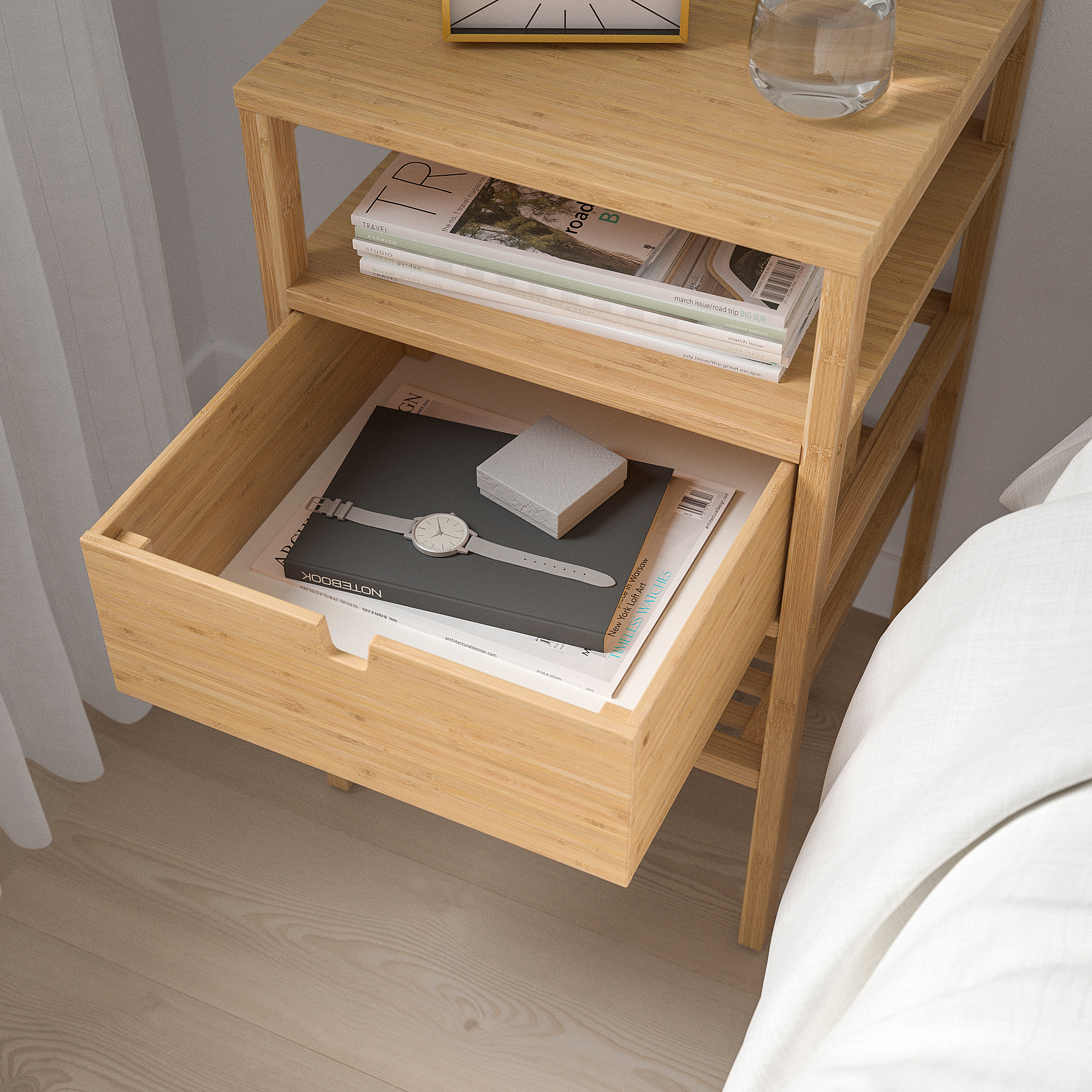 NORDKISA bedside table