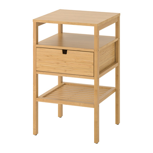 NORDKISA - bedside table, bamboo, 40x40 cm | IKEA Taiwan Online - PE748745_S4
